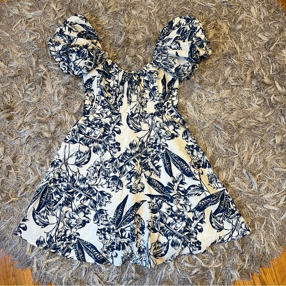 Abercrombie & Fitch Navy Floral Dress